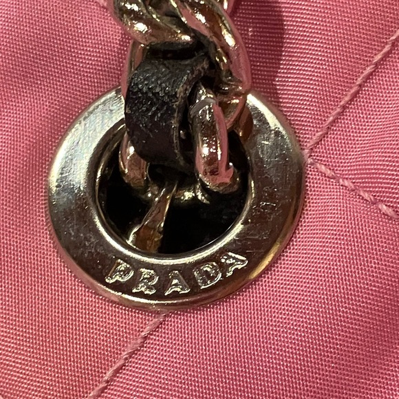 Prada Tessuto Shoulder Bag with Chain Straps, EUC, Authenticated - Picture 4 of 14